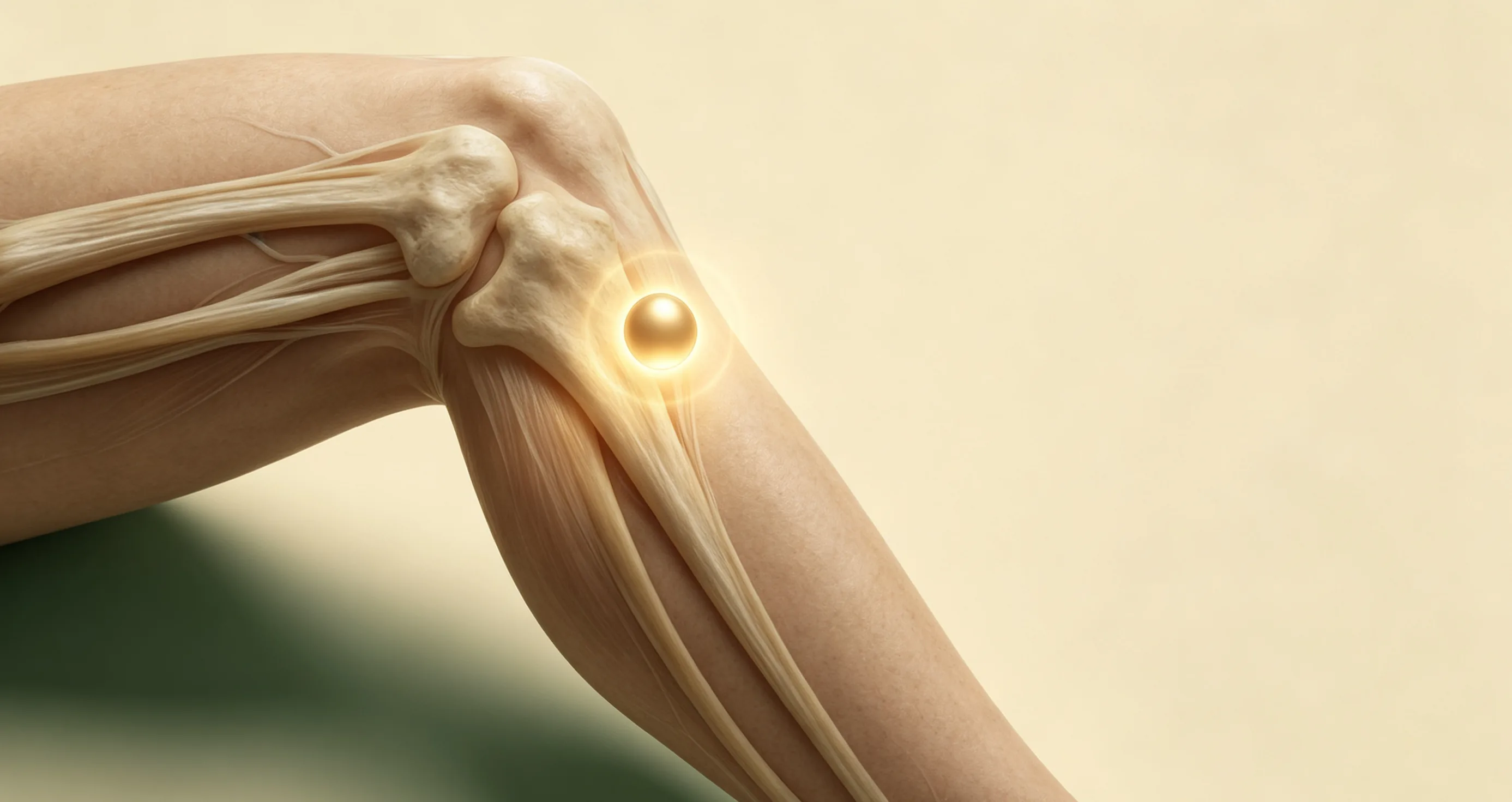 ST36 Zusanli acupressure point below the knee